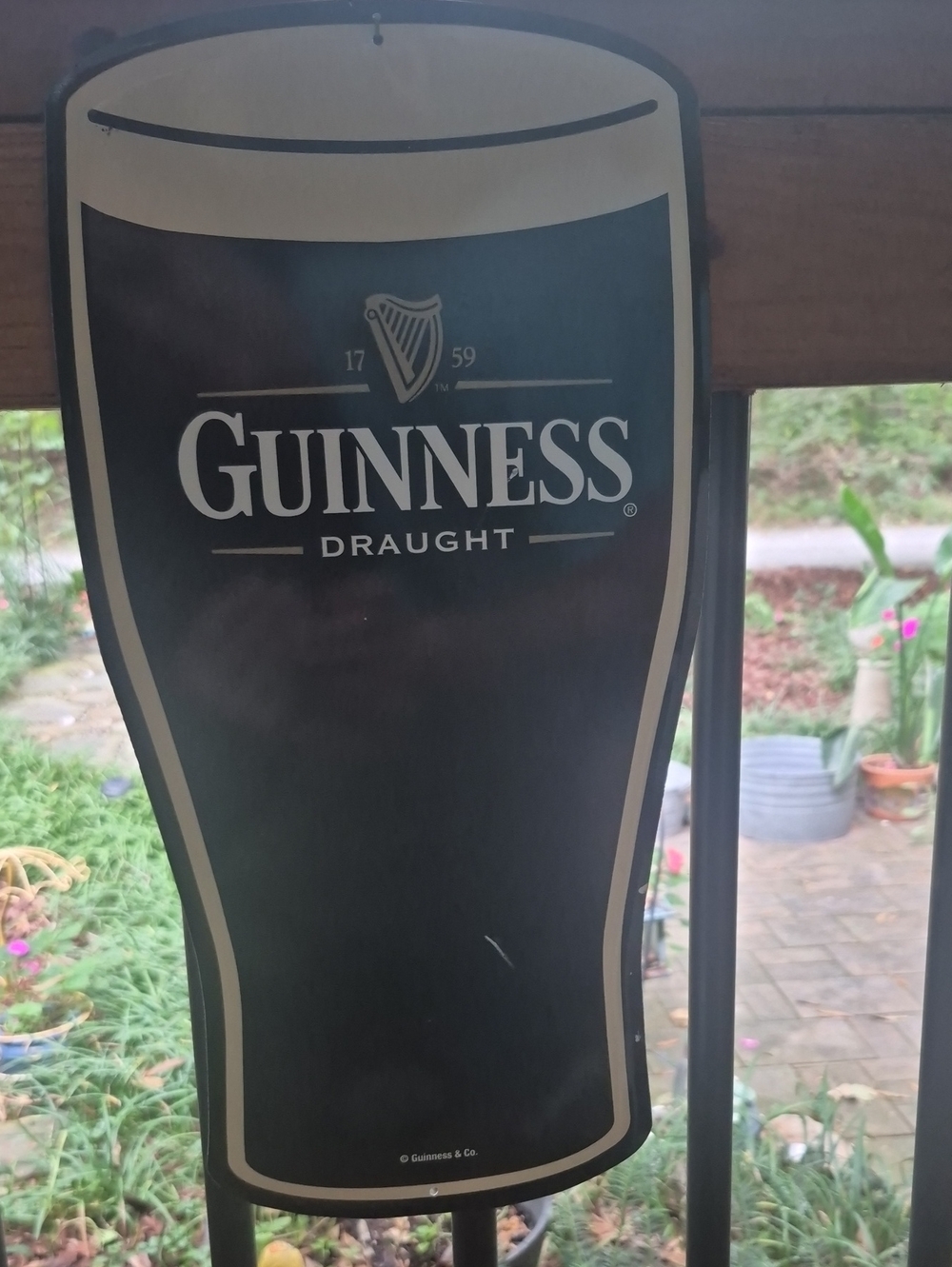 Guiness Metal Sign